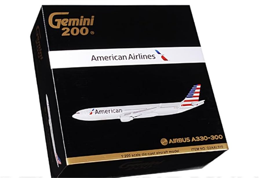 エアバス A330-300 アメリカン航空 (ギア/スタンド付属) 1/200 InFlight200 【予約商品】A330-200 アメリカン航空 N288AY with